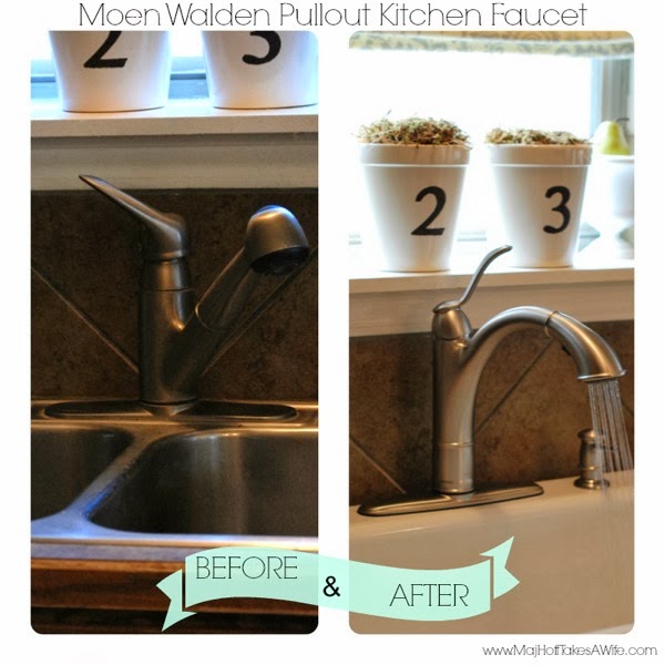 Moen Walden Kitchen Faucet Install Review And A Moen Giveaway