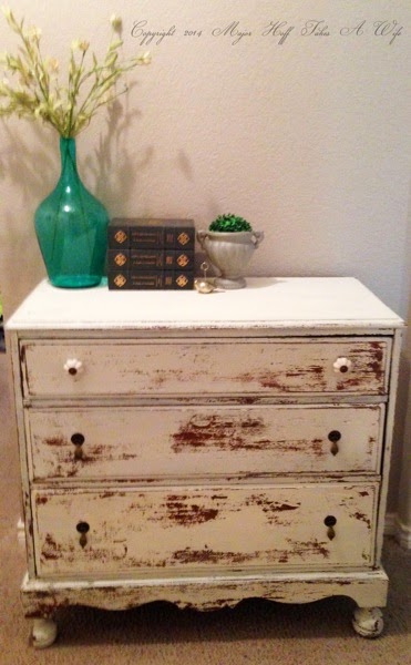How Miss Mustard Seed Milk Paint Saved A Damaged Dresser - Major Hoff Takes  A Wife
