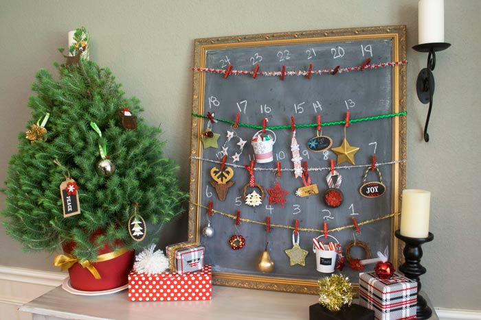 Christmas Tree Ornament Advent Calendar - Major Hoff Takes A Wife