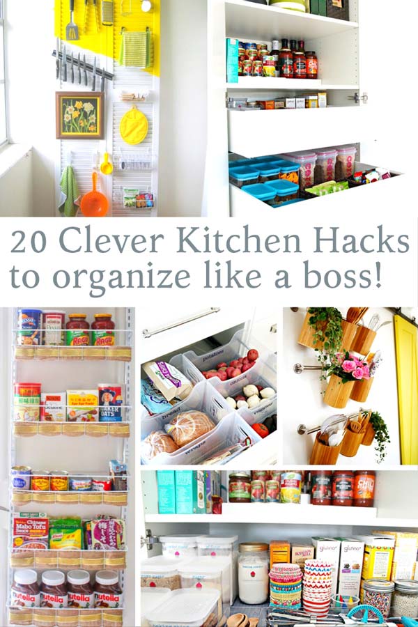 20 Kitchen Organization and Storage Ideas - How to Organize Your