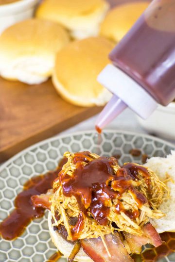 Pulled Chicken Sliders - Major Hoff Takes A Wife