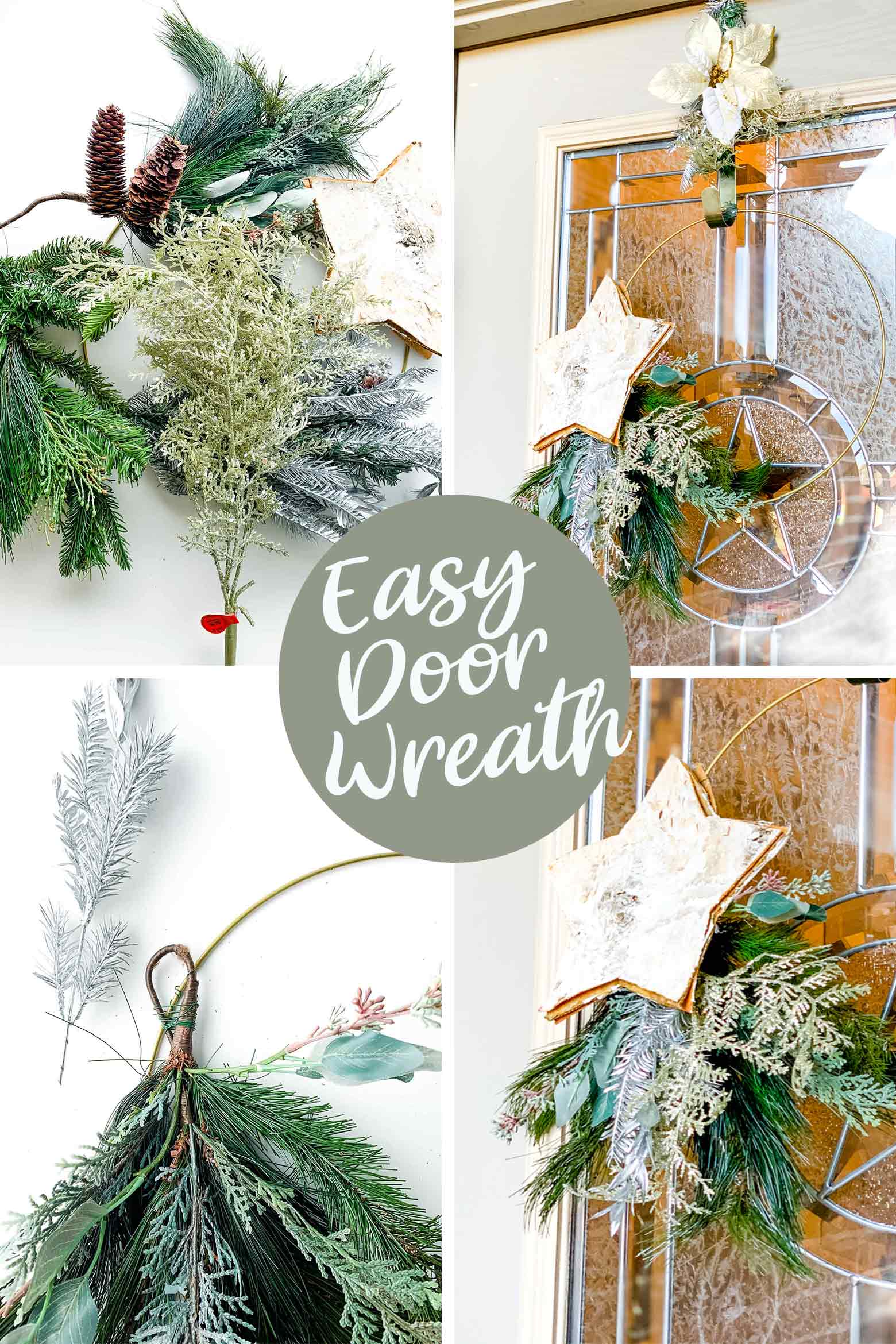 Christmas wreath | Christmas Wreath making | DIY Christmas Decoration ideas  | Christmas Ring - YouTube